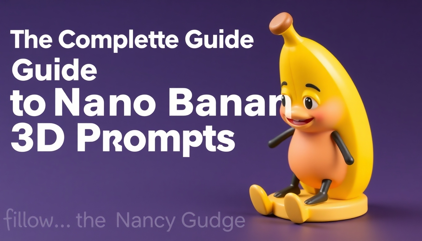 The Complete Guide to Nano Banana 3D Prompts